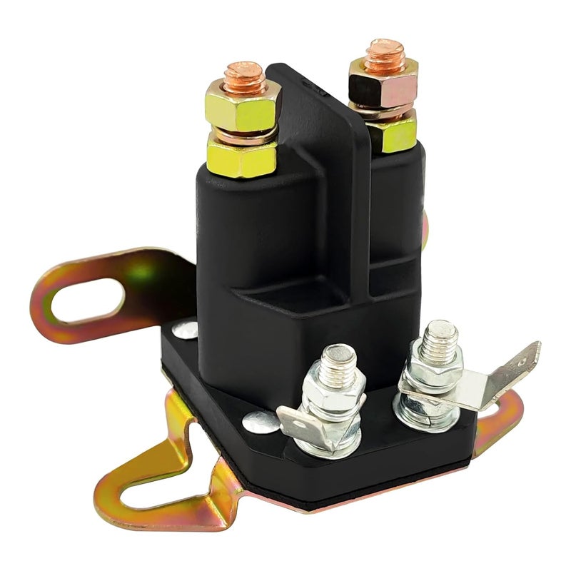FBLOWMOD 435-435 Starter Solenoid Relay for Lawn Mower, 12V Relay Switch, Fit for Exmark 52" and 60" Turf Tracer Floating Deck Walk & Cub Cadet & Ariens Mowers - Image 1